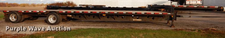 image for item KY9558 2002 Doonan 502DB14  drop deck trailer
