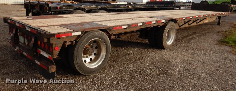 image for item KY9558 2002 Doonan 502DB14  drop deck trailer
