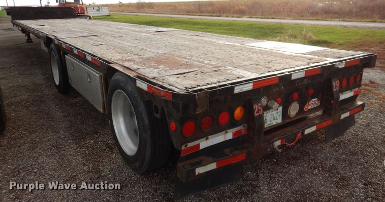 image for item KY9558 2002 Doonan 502DB14  drop deck trailer