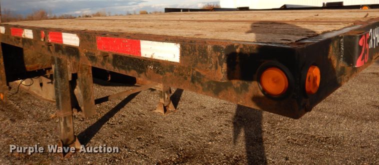 image for item KY9558 2002 Doonan 502DB14  drop deck trailer