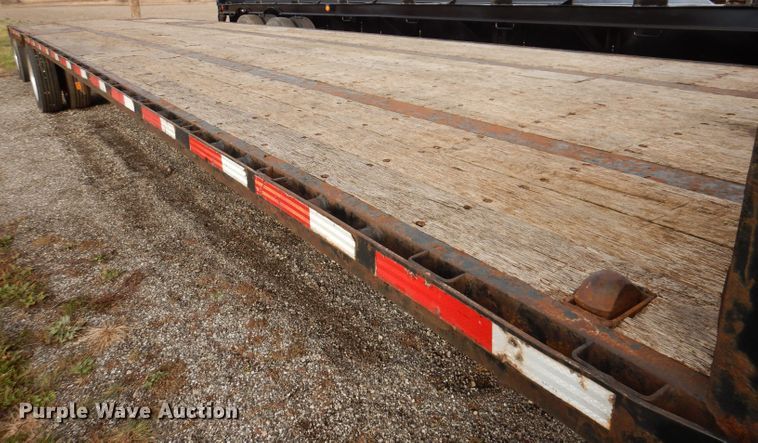 image for item KY9558 2002 Doonan 502DB14  drop deck trailer