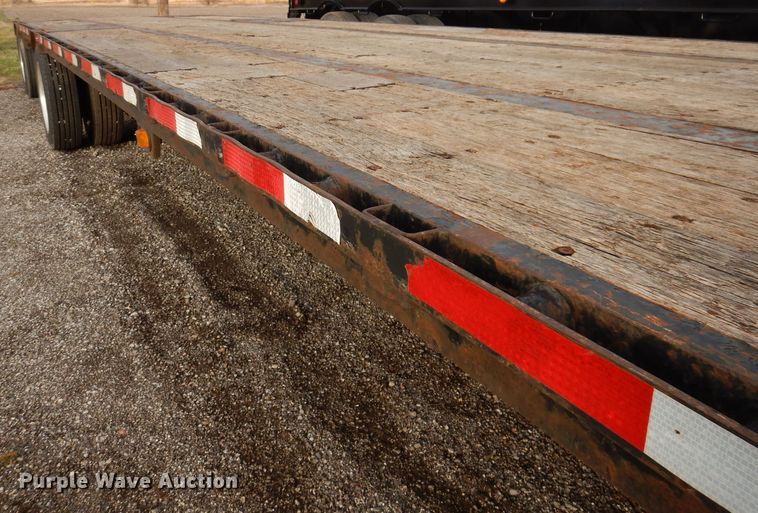 image for item KY9558 2002 Doonan 502DB14  drop deck trailer