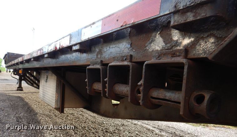 image for item KY9558 2002 Doonan 502DB14  drop deck trailer