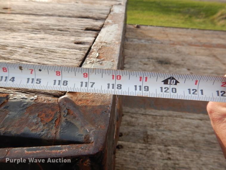 image for item KY9558 2002 Doonan 502DB14  drop deck trailer