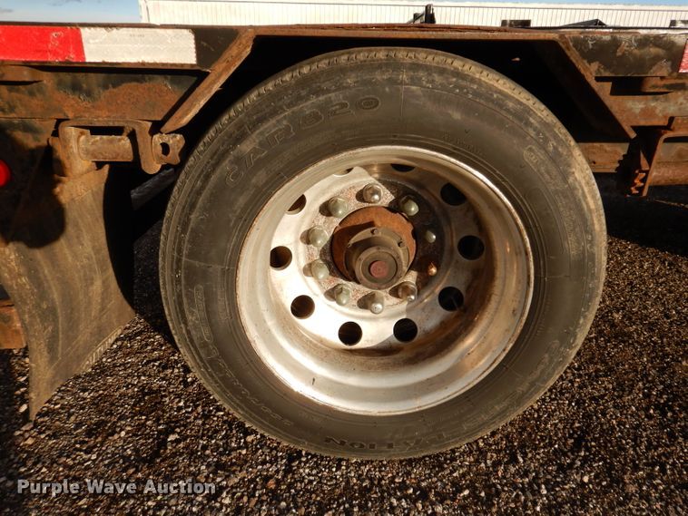 image for item KY9558 2002 Doonan 502DB14  drop deck trailer