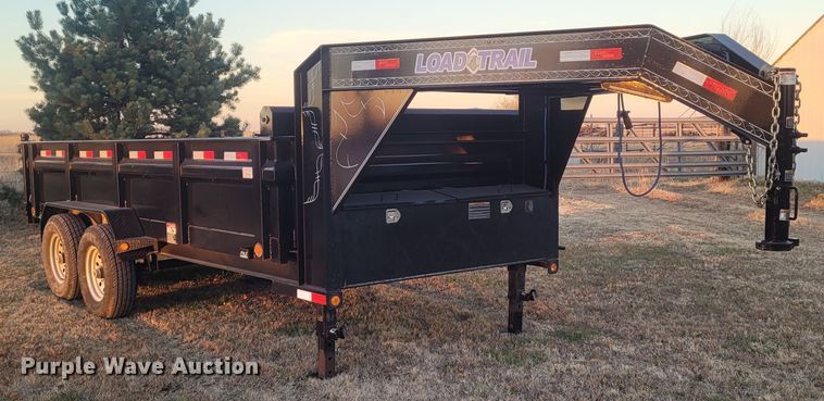 image for item BY9480 2018 Load Trail  dump trailer