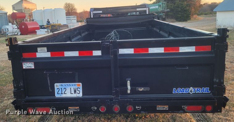 image for item BY9480 2018 Load Trail  dump trailer