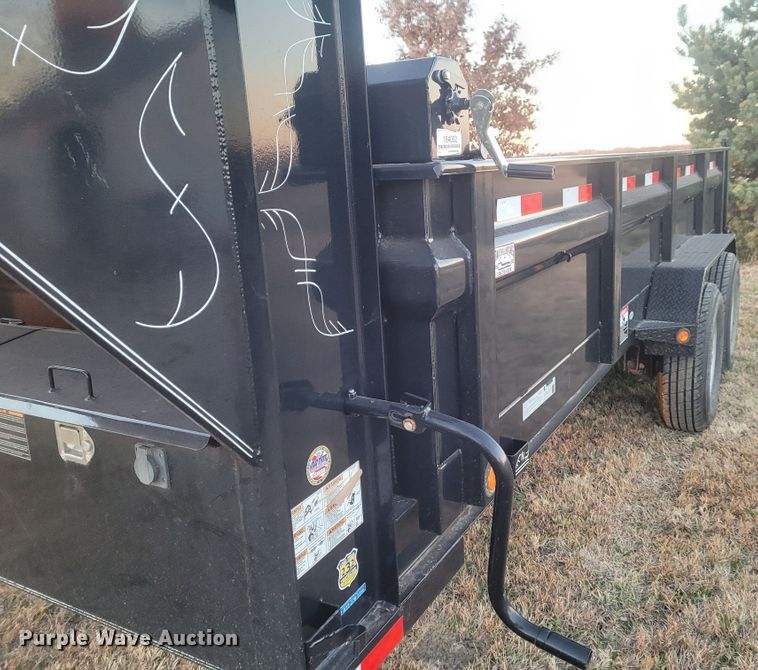 image for item BY9480 2018 Load Trail  dump trailer