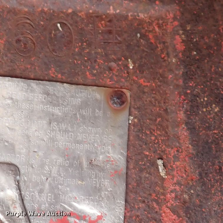 image for item DC4158 1977 American 7250  crane