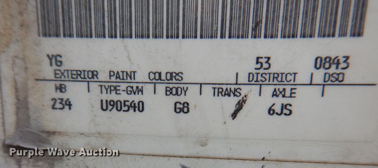 image for item DH8058 1990 Ford LT9000  dump truck