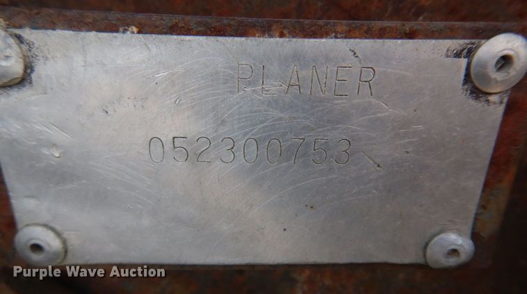 image for item DH8060 Bobcat  skid steer cold planer