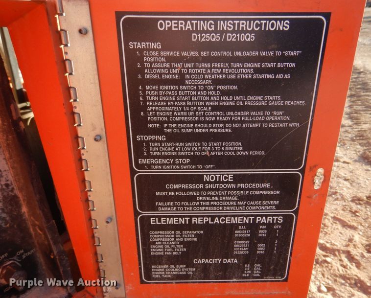 image for item DH8067 CIC D210Q6JD  air compressor