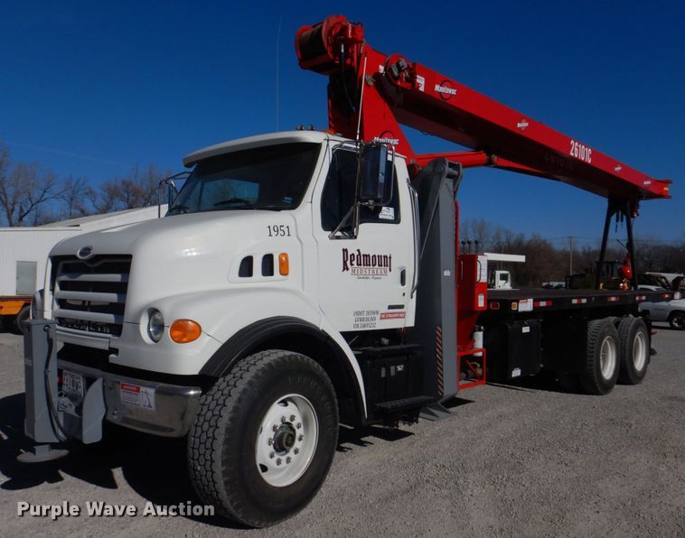 image for item DH8104 2003 Sterling LT7500  crane truck