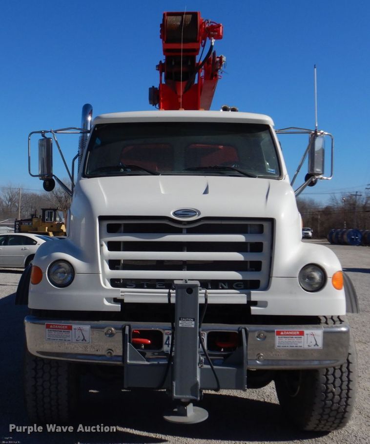 image for item DH8104 2003 Sterling LT7500  crane truck