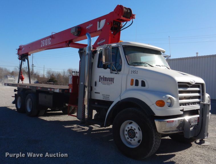 image for item DH8104 2003 Sterling LT7500  crane truck