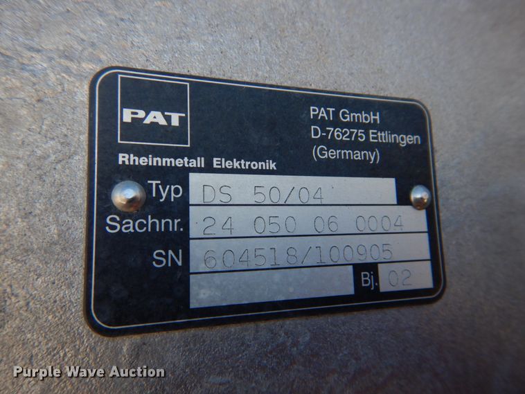 image for item DH8104 2003 Sterling LT7500  crane truck