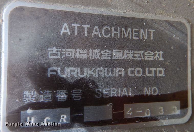 image for item DH8112 Furukawa HCR15-ED  rock drill