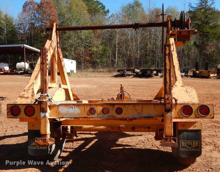 image for item DI8590 1990 Butler BC112HA  reel trailer