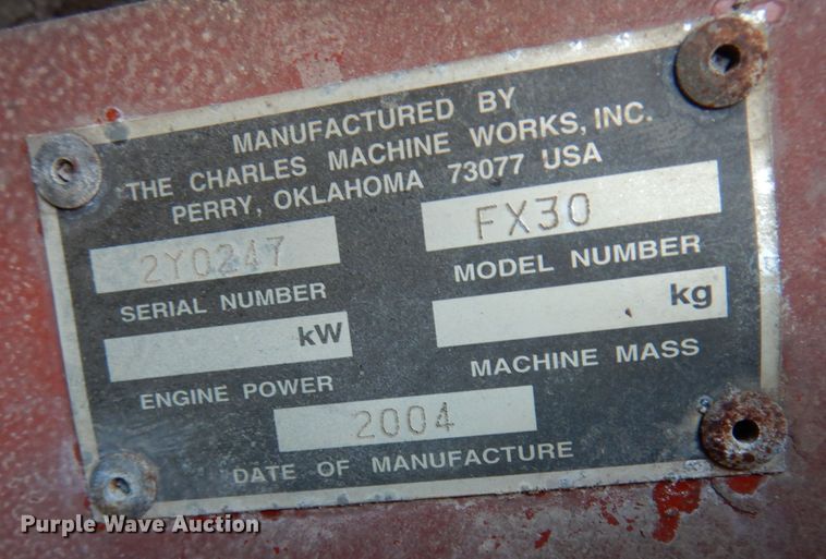 image for item DI8593 2004 Ditch Witch FX30  vacuum excavator