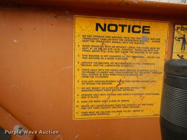 image for item DI8599 2004 Lull 1044C-54  telehandler