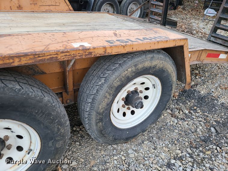 image for item DJ1522 2014 Redi Haul FSL14HD  equipment trailer