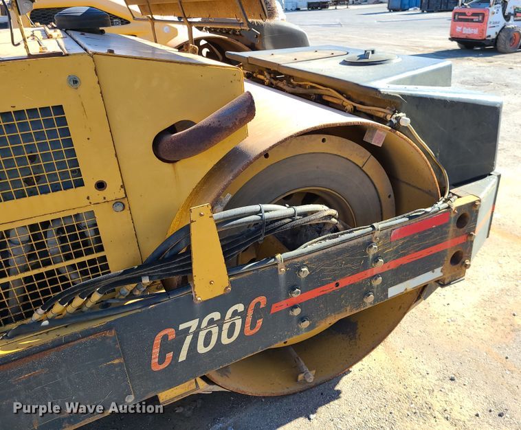 image for item DJ1564 Hypac C766C  double drum vibratory roller