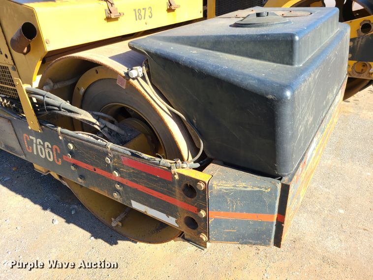 image for item DJ1564 Hypac C766C  double drum vibratory roller