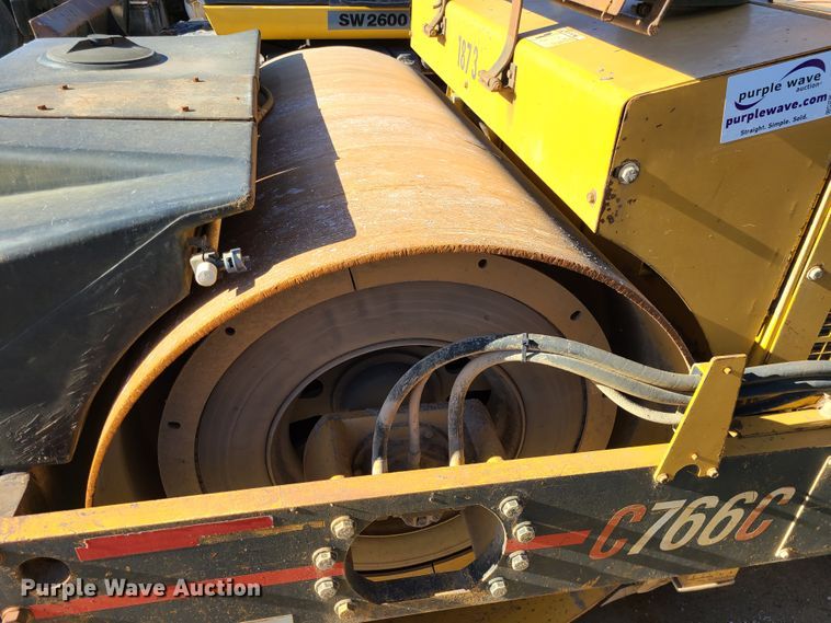 image for item DJ1564 Hypac C766C  double drum vibratory roller