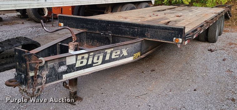 image for item DJ1584 2006 Big Tex 20PH  equipment trailer