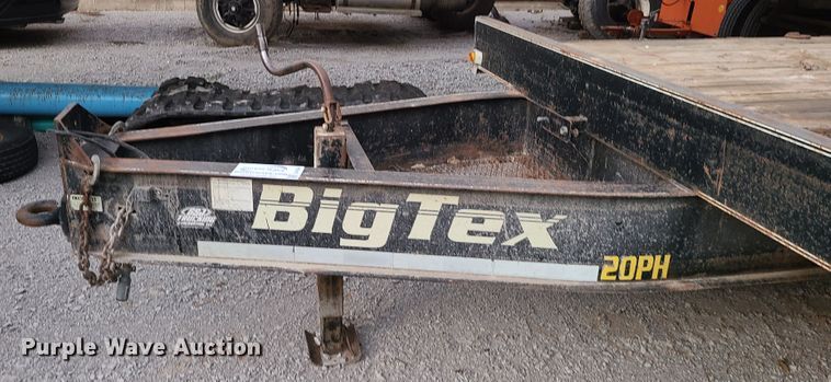 image for item DJ1584 2006 Big Tex 20PH  equipment trailer