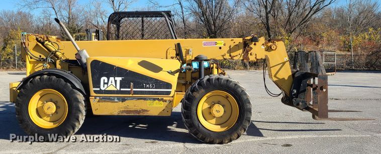 image for item DJ1649 2001 Caterpillar TH63  telehandler