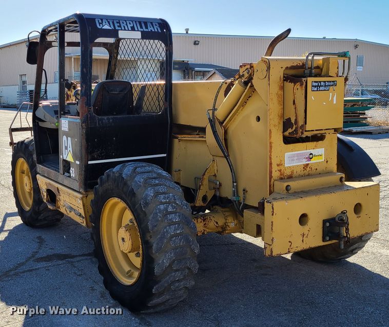 image for item DJ1649 2001 Caterpillar TH63  telehandler