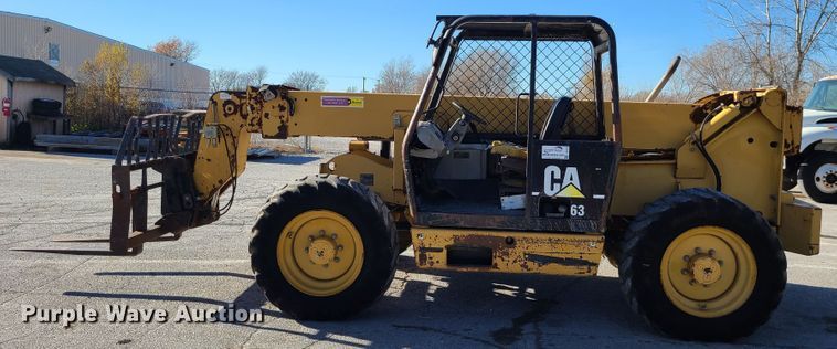 image for item DJ1649 2001 Caterpillar TH63  telehandler
