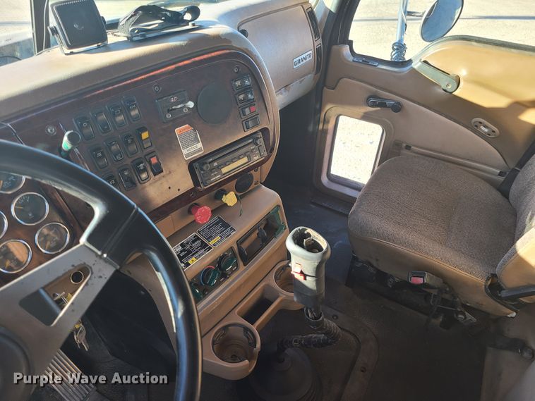 image for item DJ1653 2006 Mack CV713  grapple truck with trailer