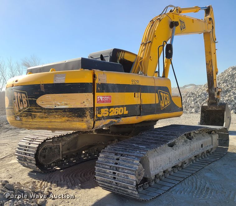 image for item DJ1655 1999 JCB JS260L  excavator