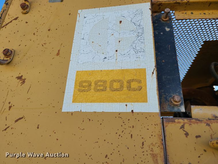 image for item DJ1656 Caterpillar 980C  wheel loader