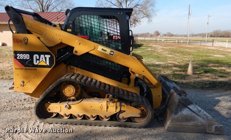 image for item DJ3774 2016 Caterpillar 389D  tracked skid steer loader