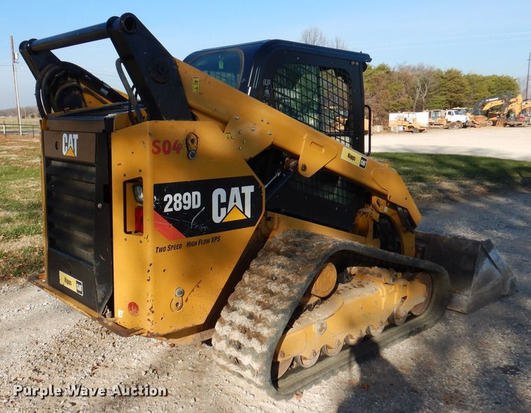 image for item DJ3774 2016 Caterpillar 389D  tracked skid steer loader
