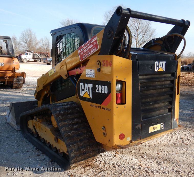 image for item DJ3774 2016 Caterpillar 389D  tracked skid steer loader