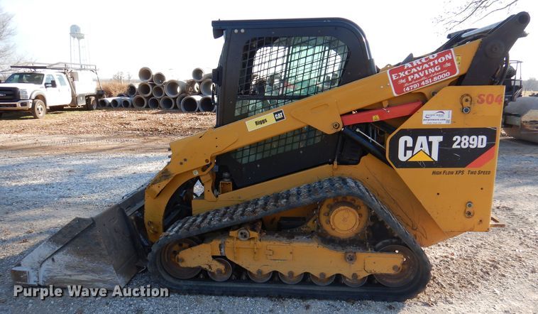 image for item DJ3774 2016 Caterpillar 389D  tracked skid steer loader