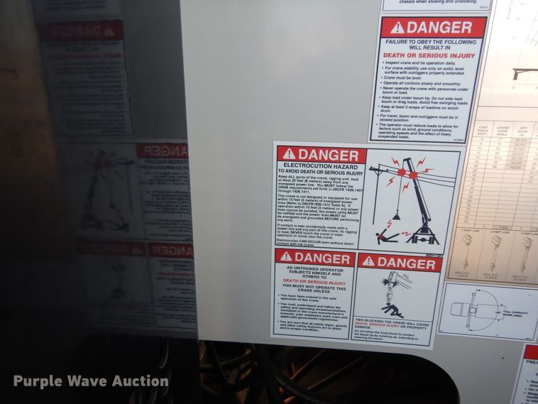 image for item DJ7484 2014 Peterbilt 365  crane truck