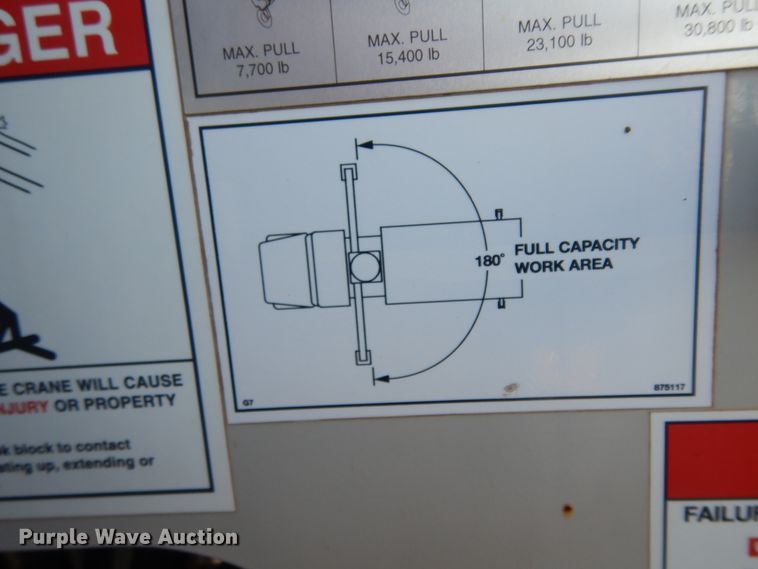 image for item DJ7484 2014 Peterbilt 365  crane truck