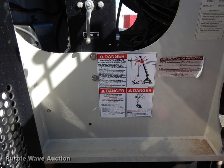 image for item DJ7485 2014 Peterbilt 365  crane truck