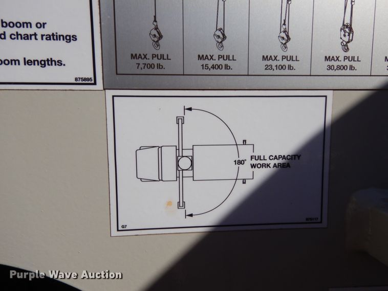 image for item DJ7485 2014 Peterbilt 365  crane truck