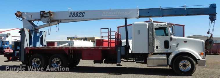 image for item DJ7486 2015 Peterbilt 365  crane truck