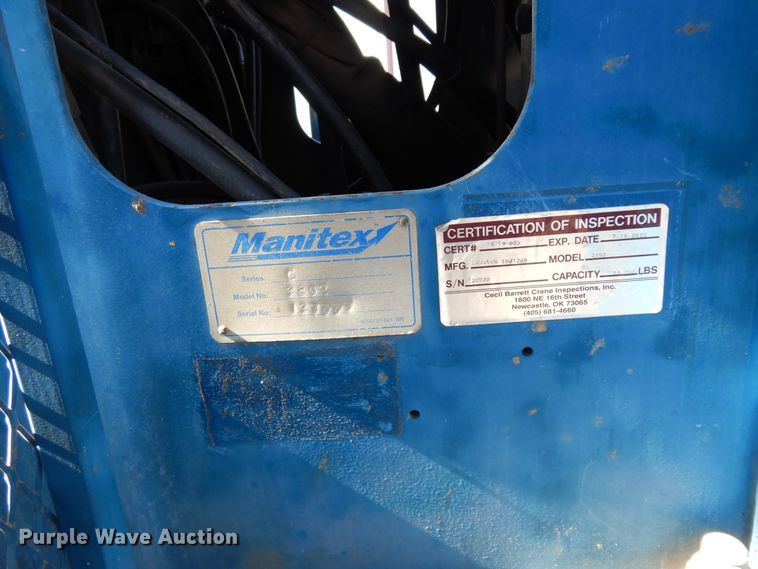 image for item DJ7486 2015 Peterbilt 365  crane truck