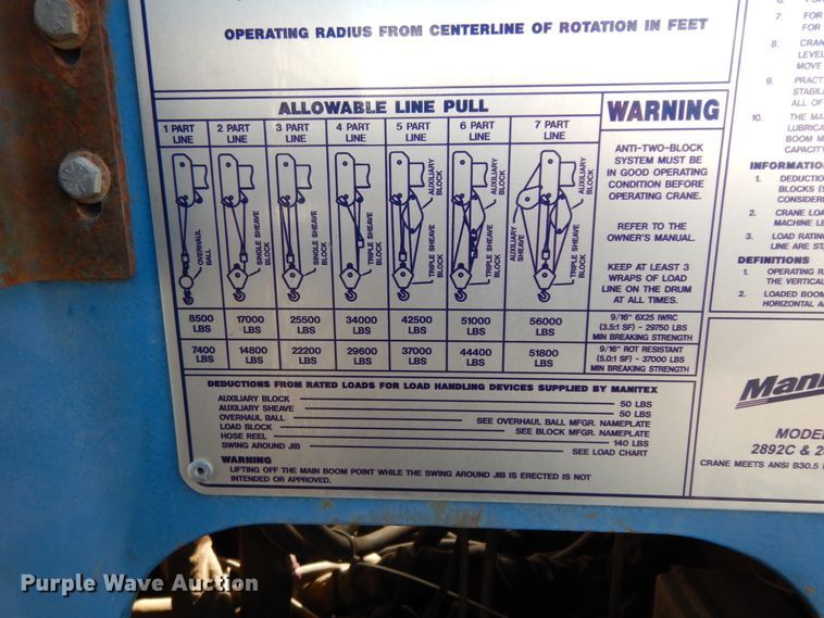 image for item DJ7488 2016 Peterbilt 365  crane truck