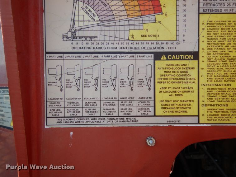 image for item DJ7490 2007 Peterbilt 378  crane truck