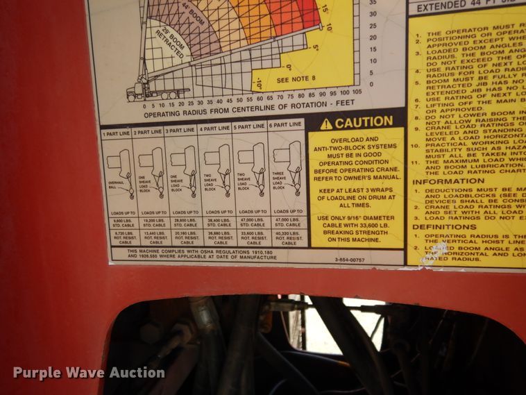 image for item DJ7490 2007 Peterbilt 378  crane truck