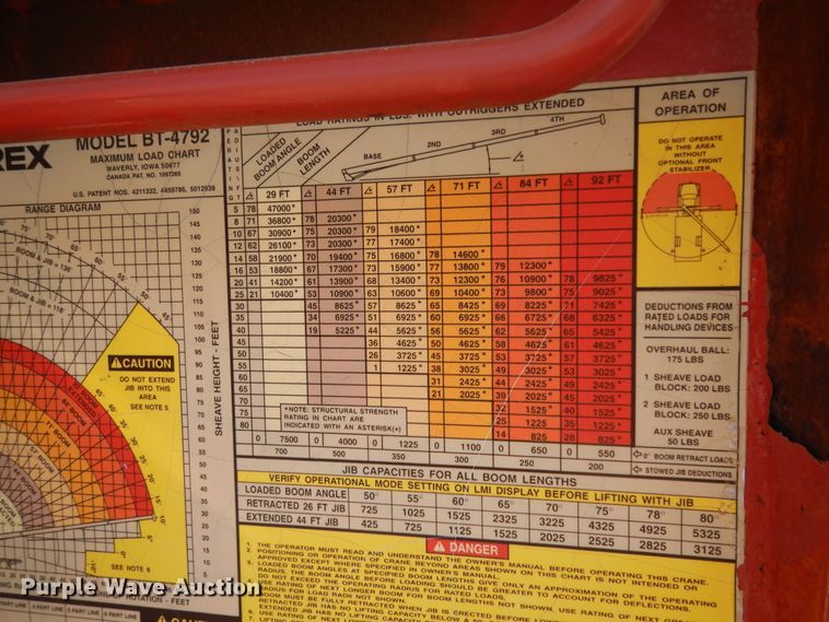 image for item DJ7490 2007 Peterbilt 378  crane truck